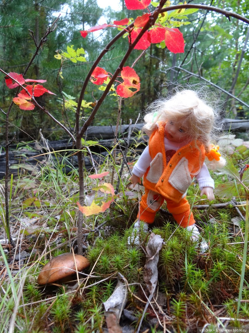 В мире грибов с Мухоморовой Гномочкой! Кукла Хелен Киш