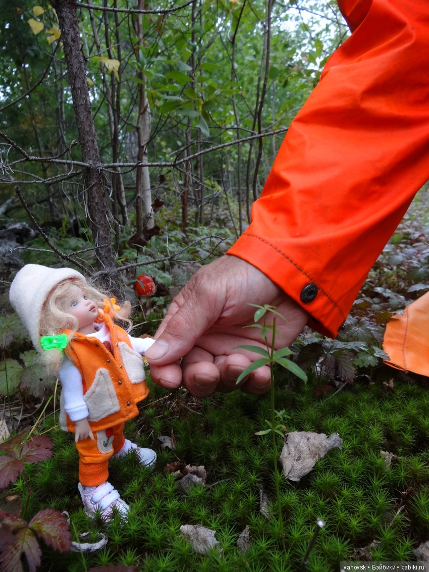 В мире грибов с Мухоморовой Гномочкой! Кукла Хелен Киш
