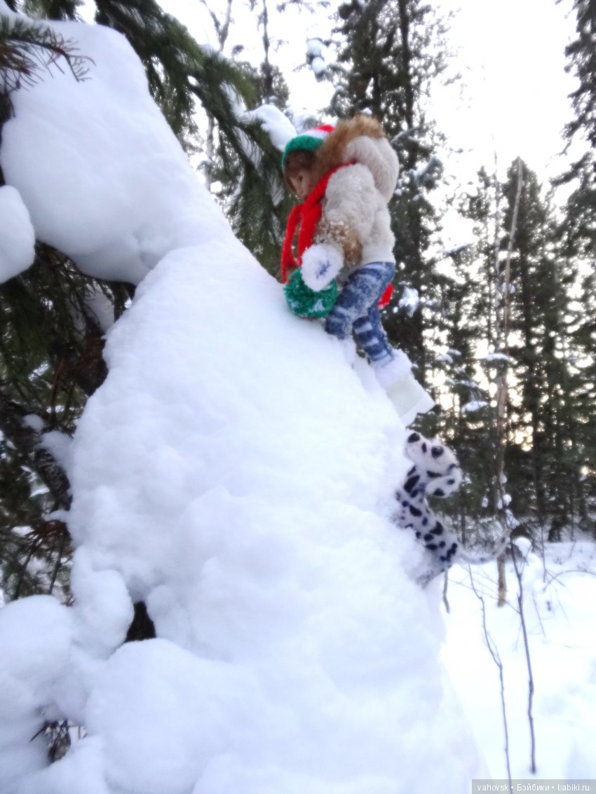 Снег,снег, снег... А мы за ёлкой