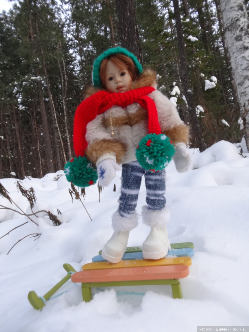 Снег,снег, снег... А мы за ёлкой