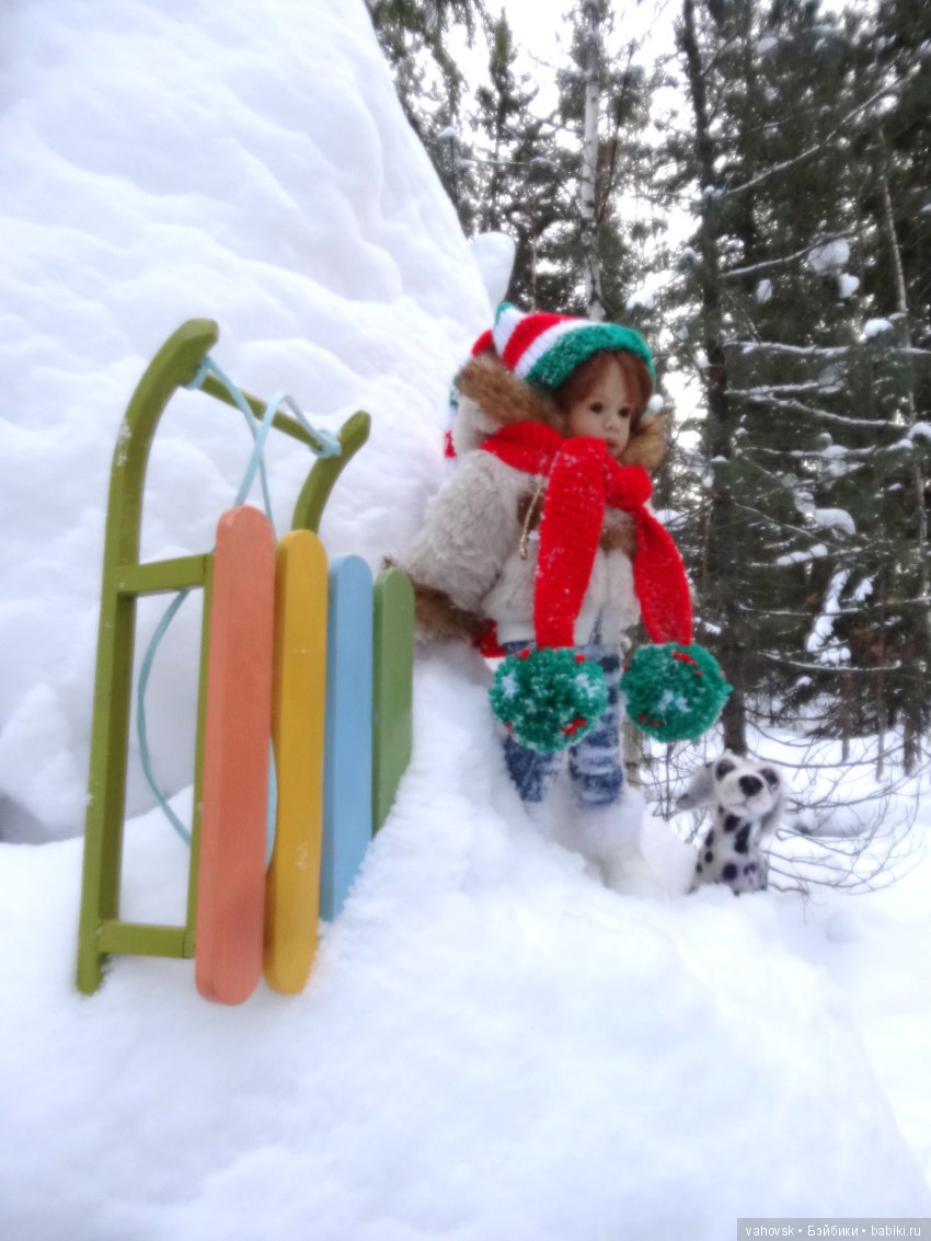 Снег,снег, снег... А мы за ёлкой