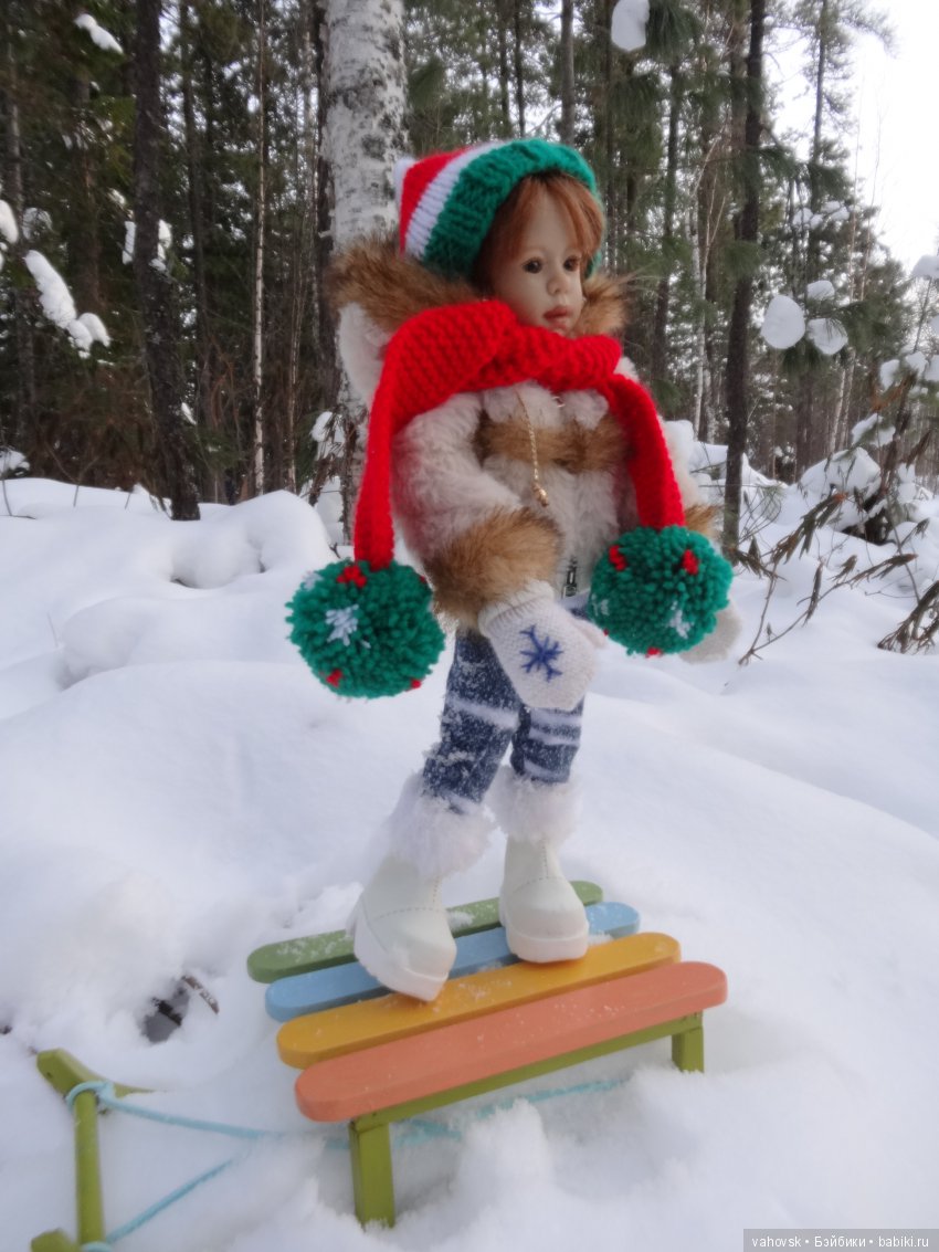 Снег,снег, снег... А мы за ёлкой