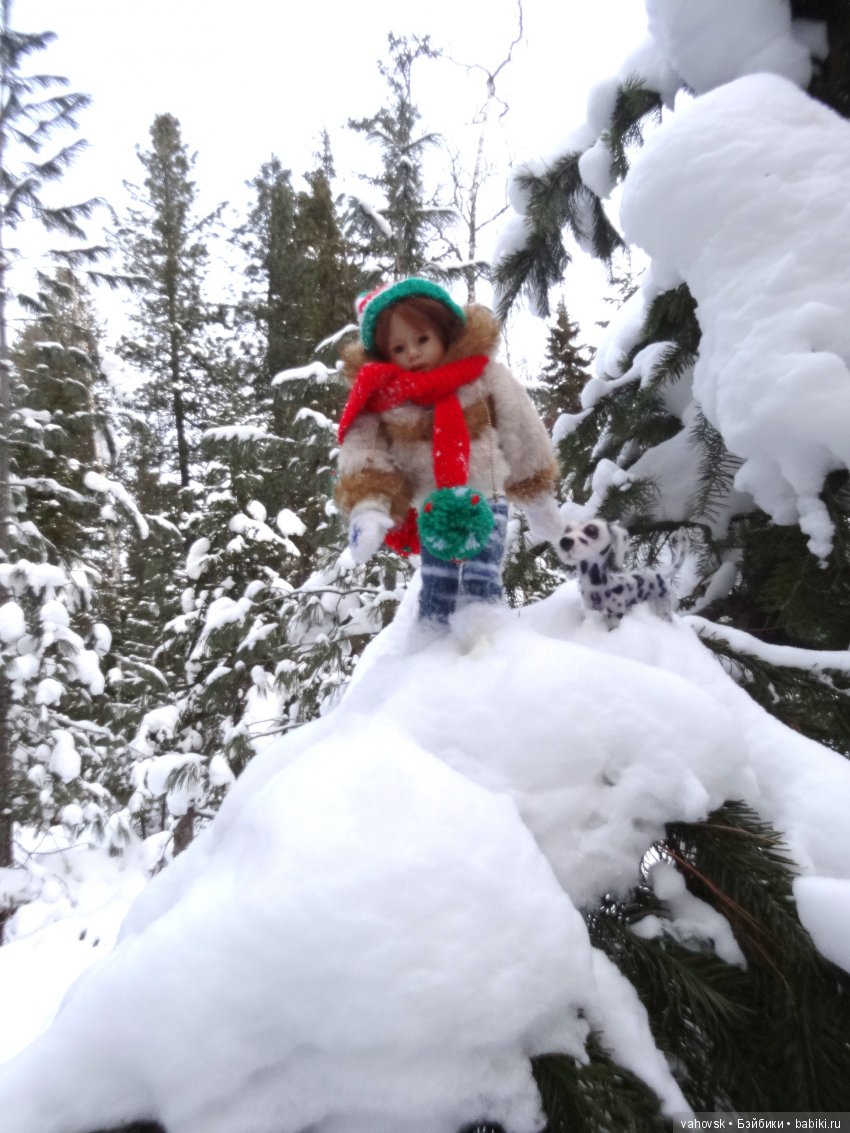 Снег,снег, снег... А мы за ёлкой