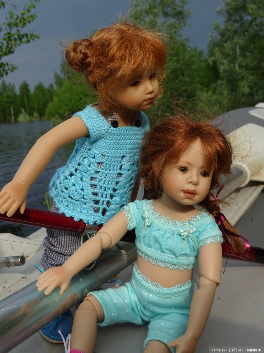 Летний день для моих "плюшечек". На рыбалке