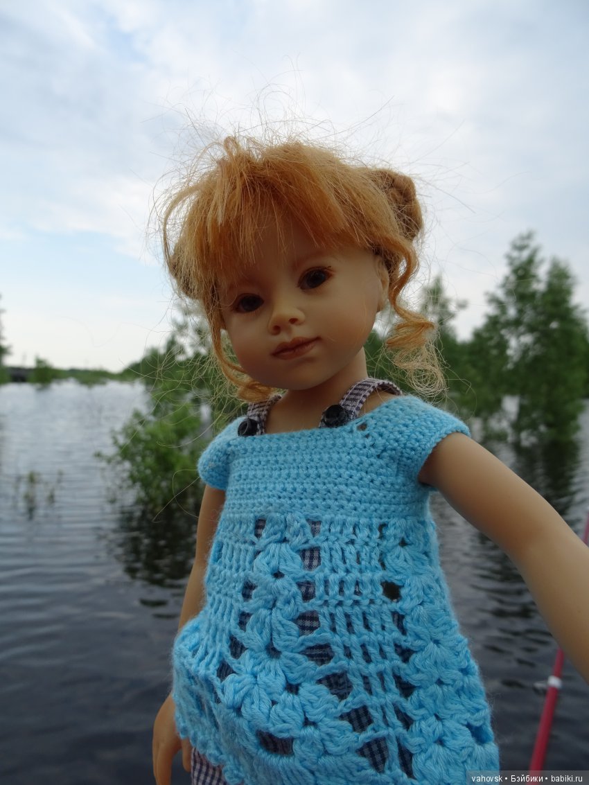 Летний день для моих "плюшечек". На рыбалке