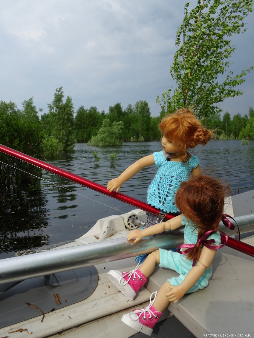 Летний день для моих "плюшечек". На рыбалке (фото 9)