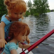 Летний день для моих "плюшечек". На рыбалке