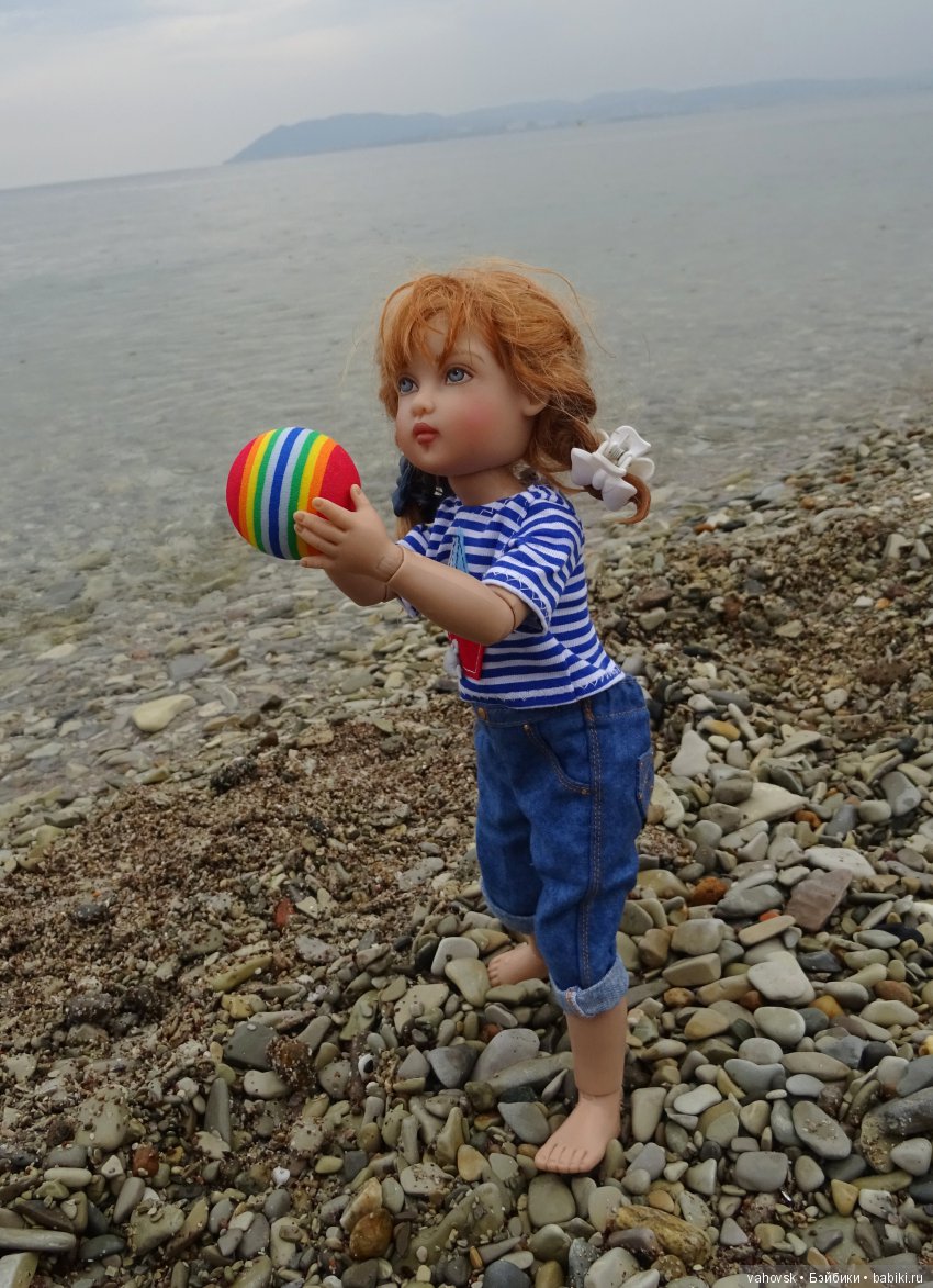 Куклы тоже любят море! Часть 2