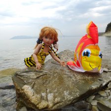 Куклы тоже любят море! Часть 2