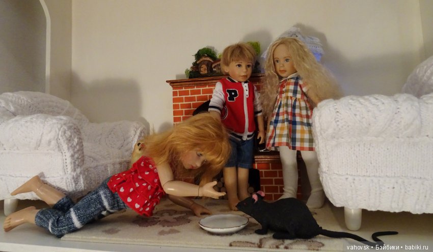 Маленькая история про большую крысу, северную осень и кукол Хелен Киш и Марианн Олденбург