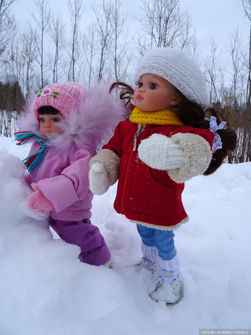 Кому хочется снега? Куклы Паола Рейна