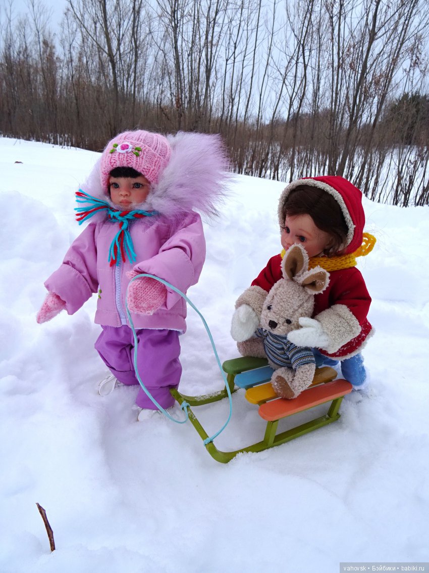 Кому хочется снега? Куклы Паола Рейна
