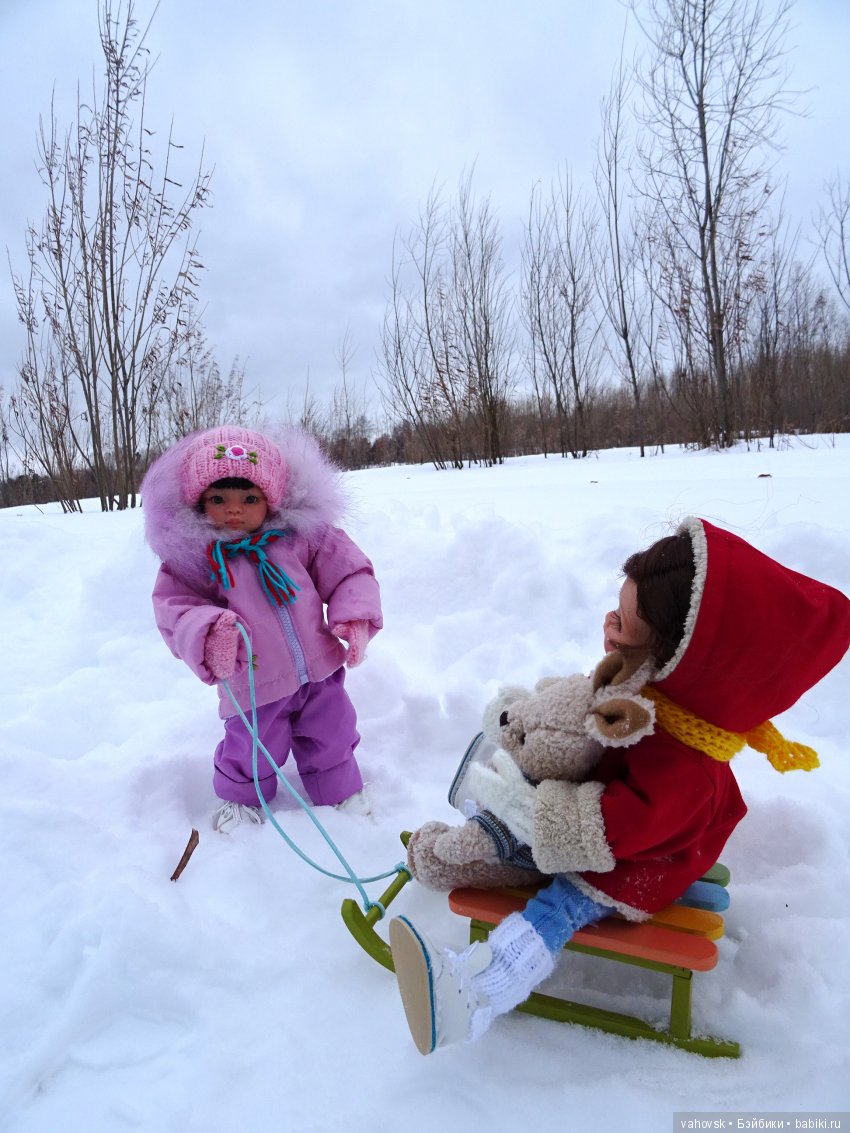 Кому хочется снега? Куклы Паола Рейна