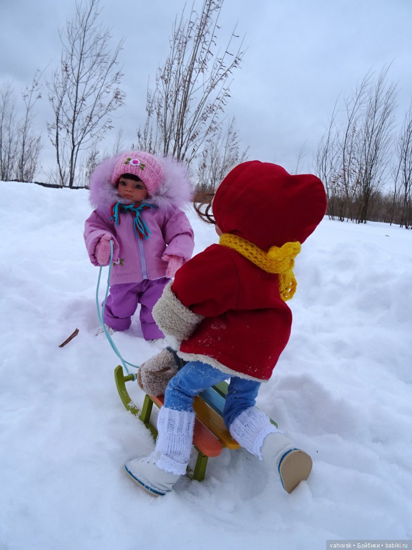 Кому хочется снега? Куклы Паола Рейна