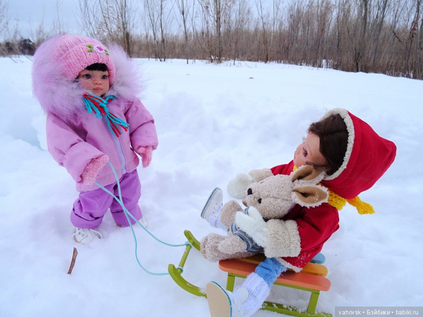 Кому хочется снега? Куклы Паола Рейна