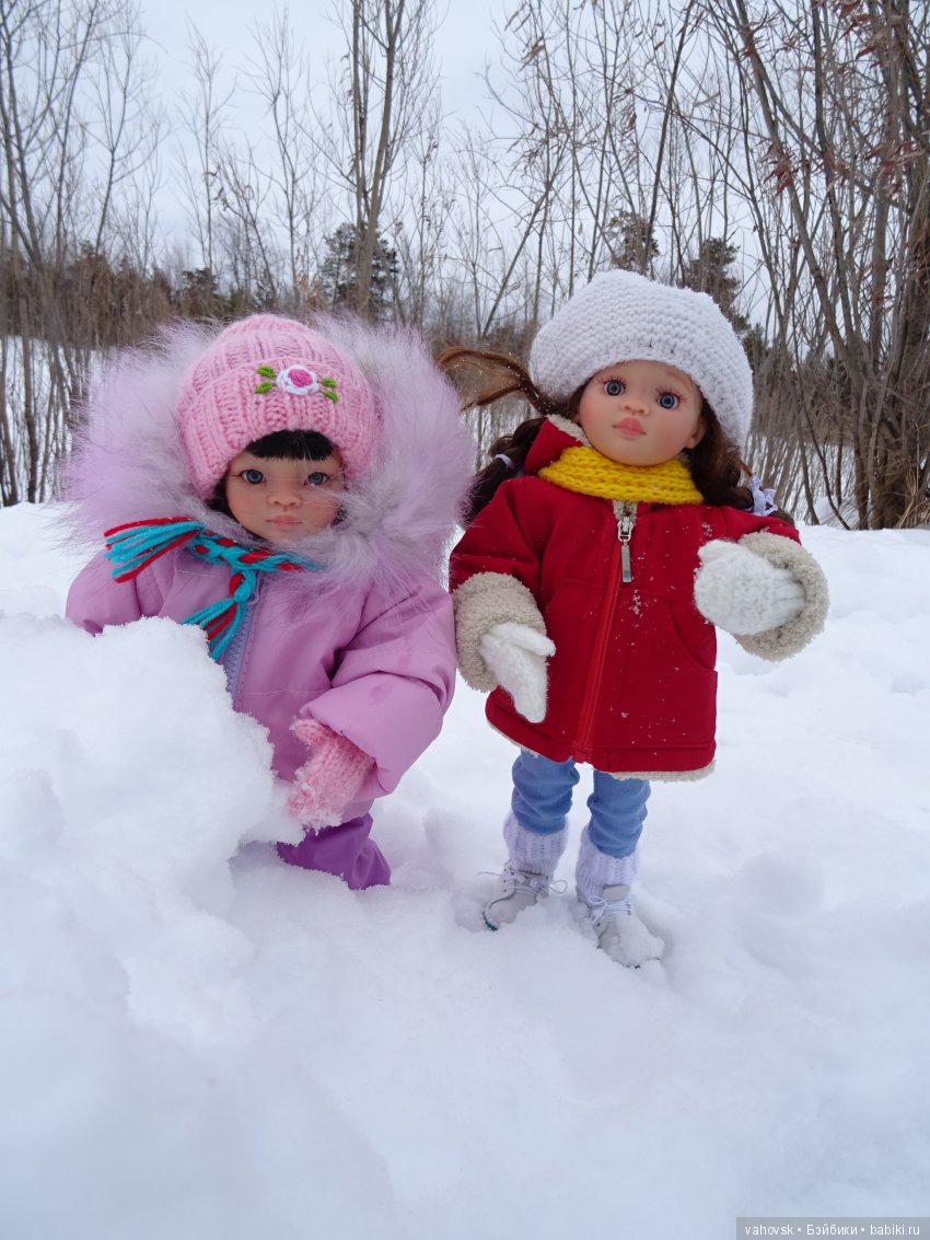 Кому хочется снега? Куклы Паола Рейна
