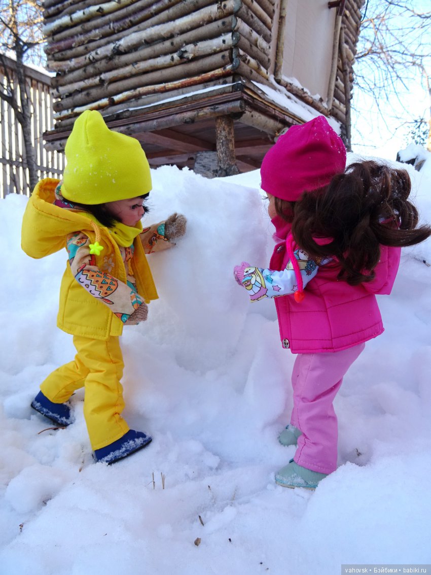 Кому хочется снега? Куклы Паола Рейна. Часть 2 (фото 8)