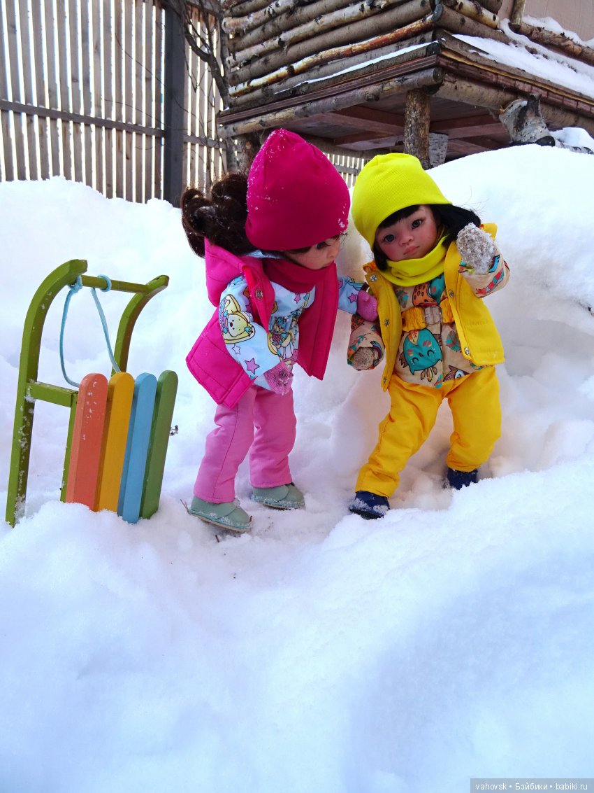 Кому хочется снега? Куклы Паола Рейна. Часть 2