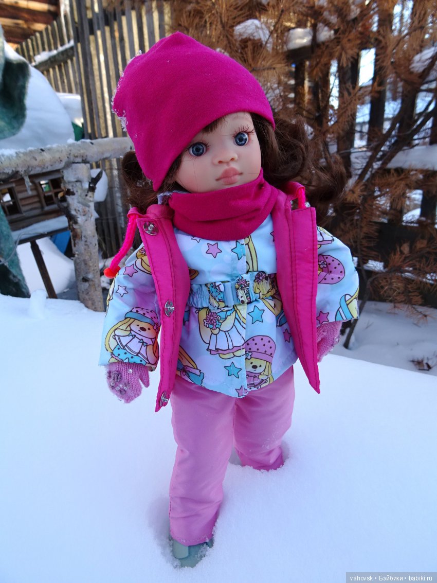 Кому хочется снега? Куклы Паола Рейна. Часть 2 (фото 5)