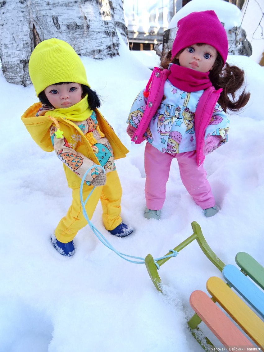 Кому хочется снега? Куклы Паола Рейна. Часть 2 (фото 7)