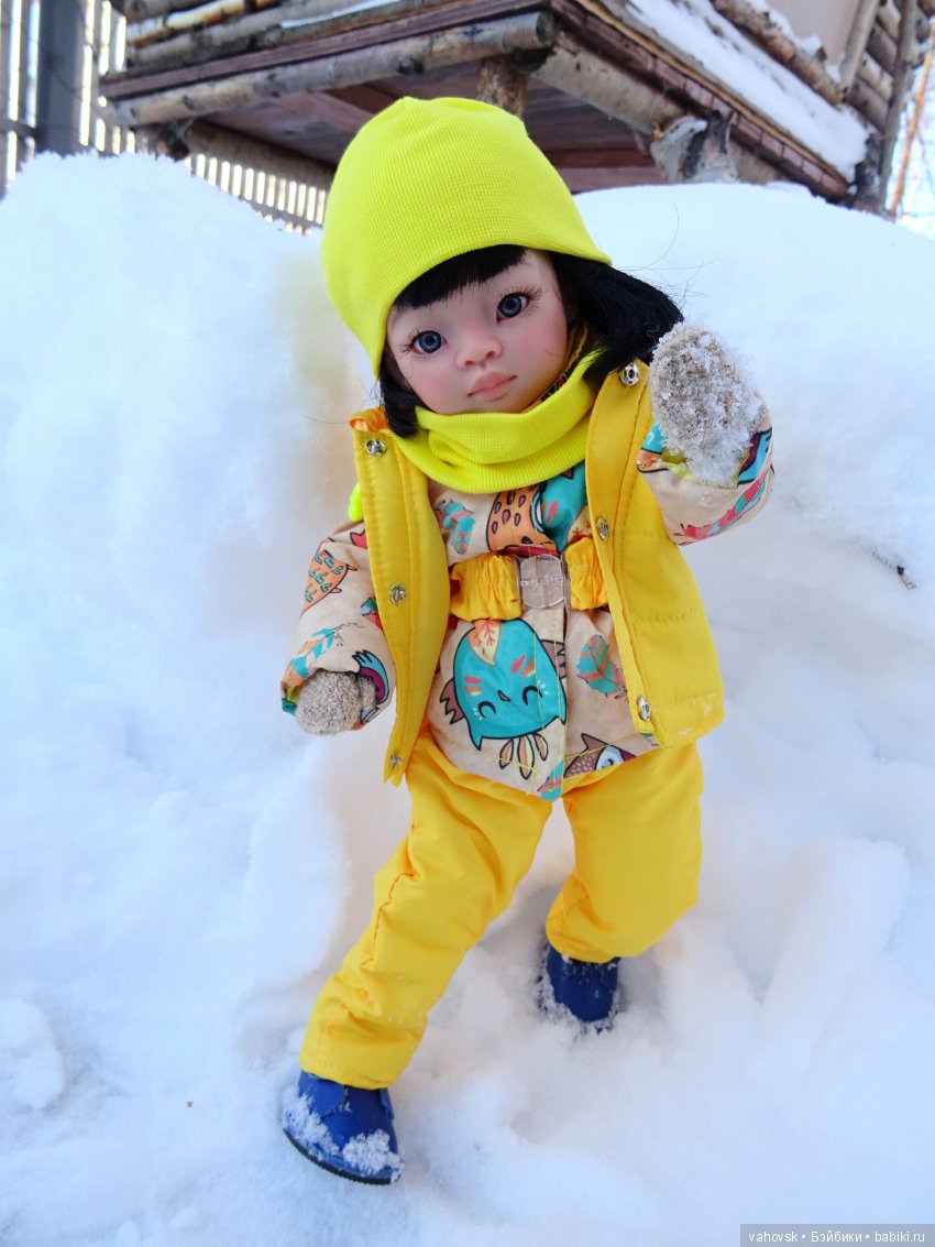 Кому хочется снега? Куклы Паола Рейна. Часть 2
