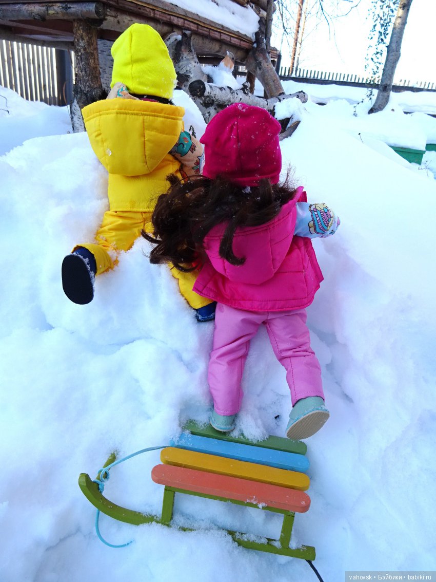 Кому хочется снега? Куклы Паола Рейна. Часть 2