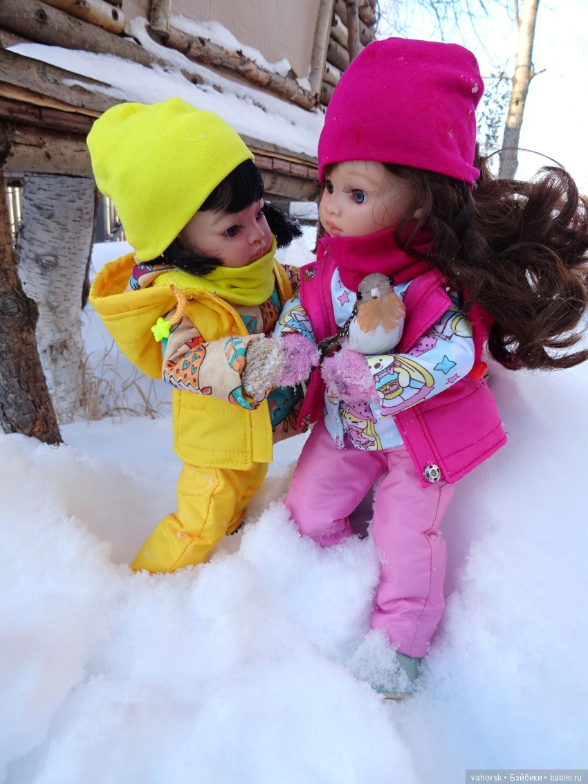 Кому хочется снега? Куклы Паола Рейна. Часть 2