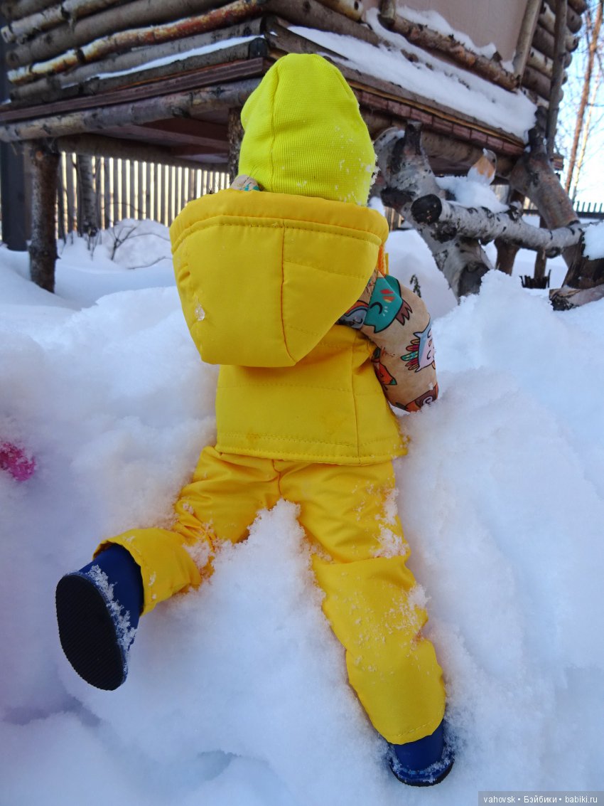 Кому хочется снега? Куклы Паола Рейна. Часть 2