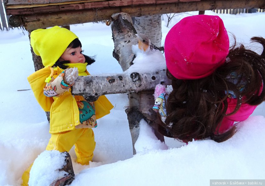 Кому хочется снега? Куклы Паола Рейна. Часть 2