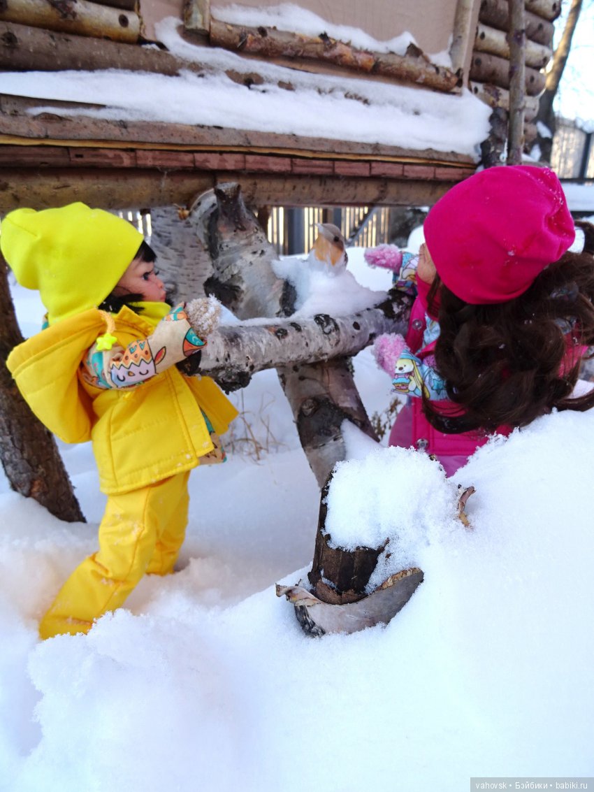 Кому хочется снега? Куклы Паола Рейна. Часть 2