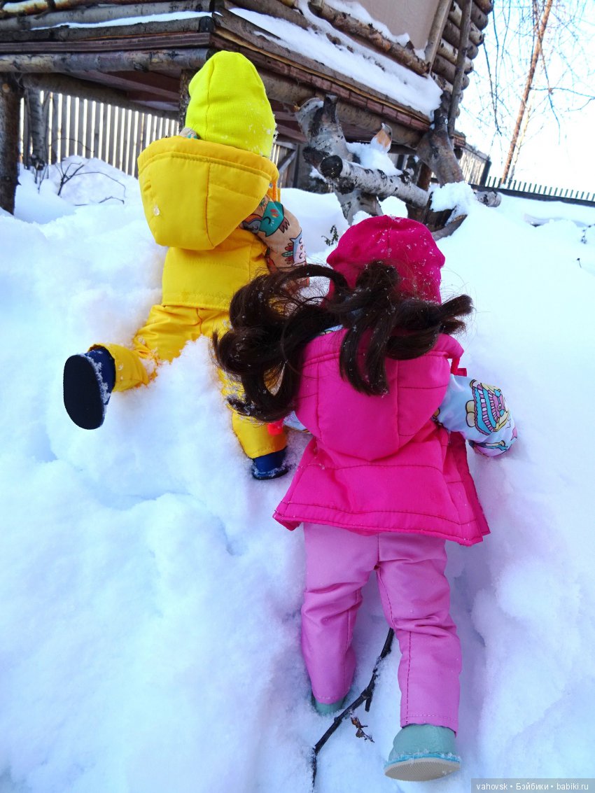 Кому хочется снега? Куклы Паола Рейна. Часть 2