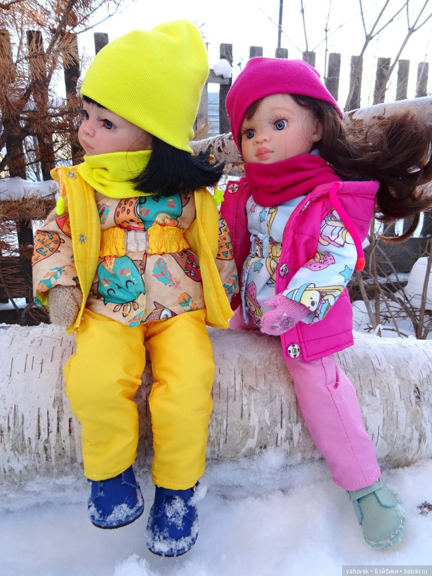 Кому хочется снега? Куклы Паола Рейна. Часть 2