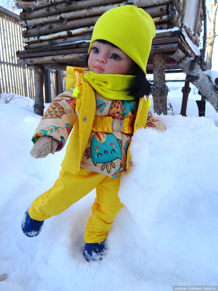 Кому хочется снега? Куклы Паола Рейна. Часть 2 (фото 6)