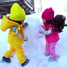 Кому хочется снега? Куклы Паола Рейна. Часть 2