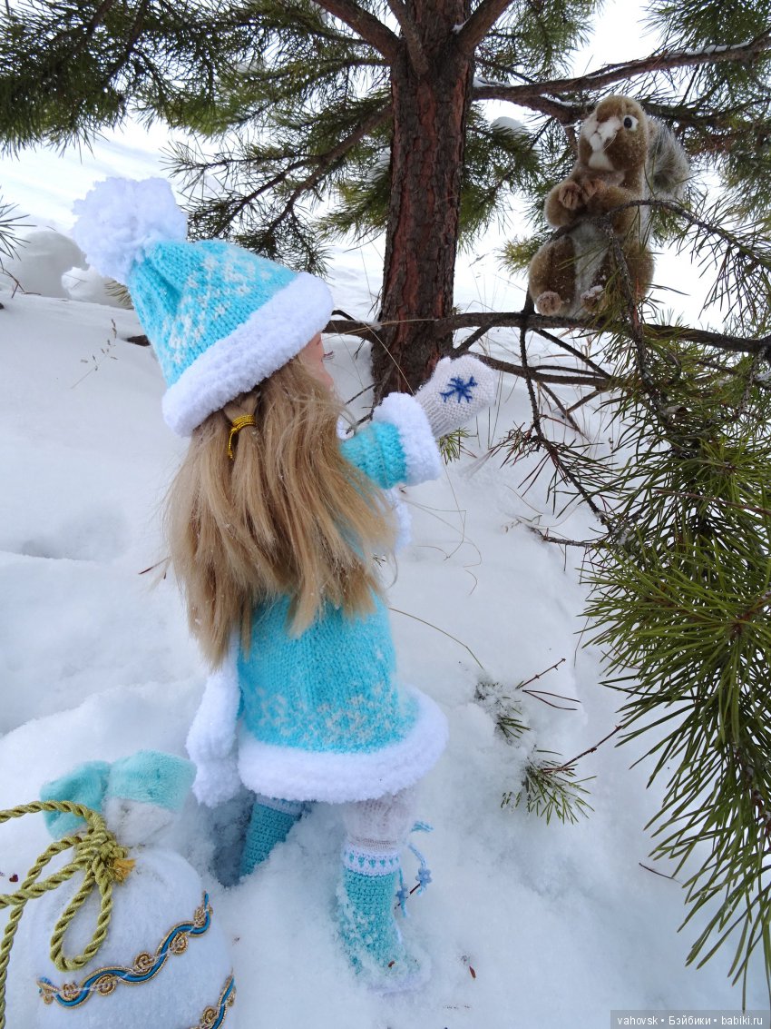 Где живет Снегурочка — ООАК Paola Reina (Паола Рейна) и испанских кукол: перерисовка