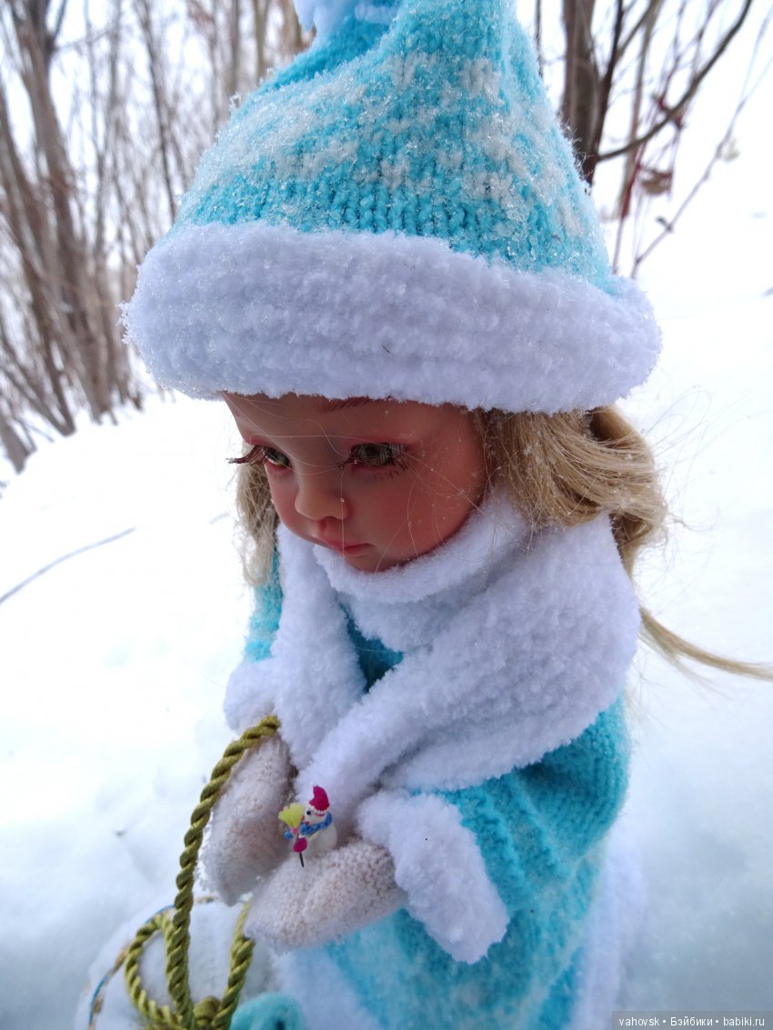 Где живет Снегурочка — ООАК Paola Reina (Паола Рейна) и испанских кукол: перерисовка