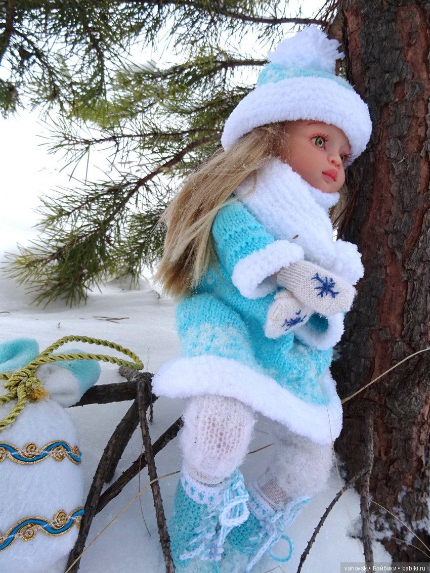 Где живет Снегурочка — ООАК Paola Reina (Паола Рейна) и испанских кукол: перерисовка