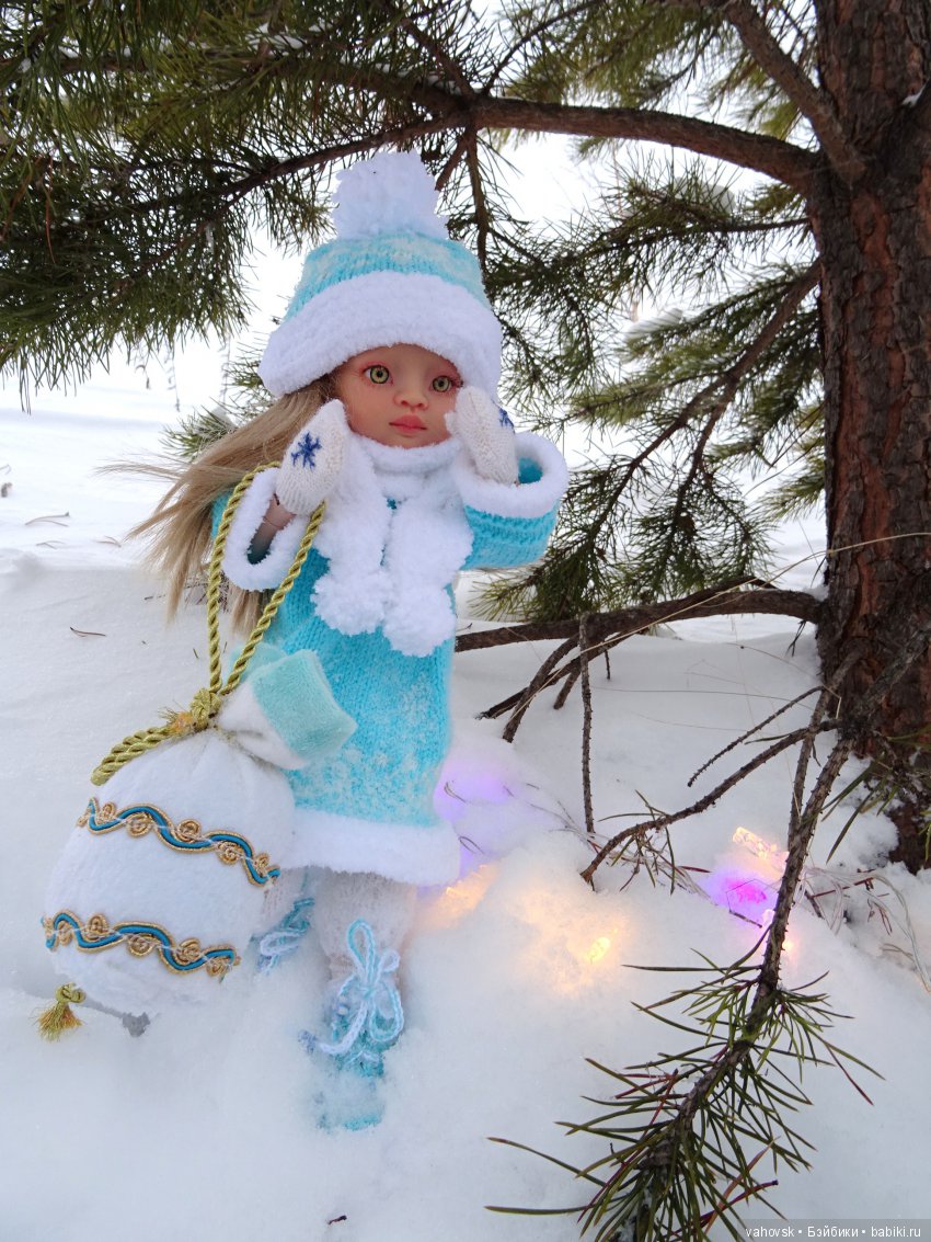 Где живет Снегурочка — ООАК Paola Reina (Паола Рейна) и испанских кукол: перерисовка