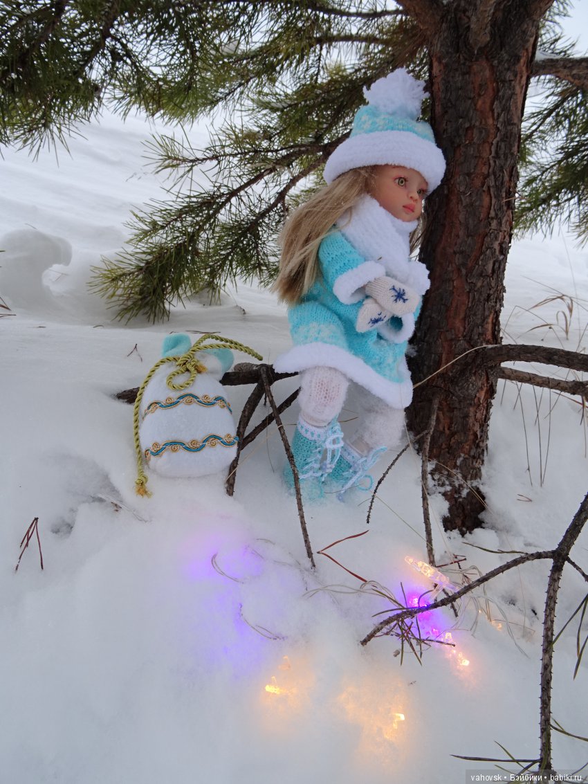 Где живет Снегурочка — ООАК Paola Reina (Паола Рейна) и испанских кукол: перерисовка