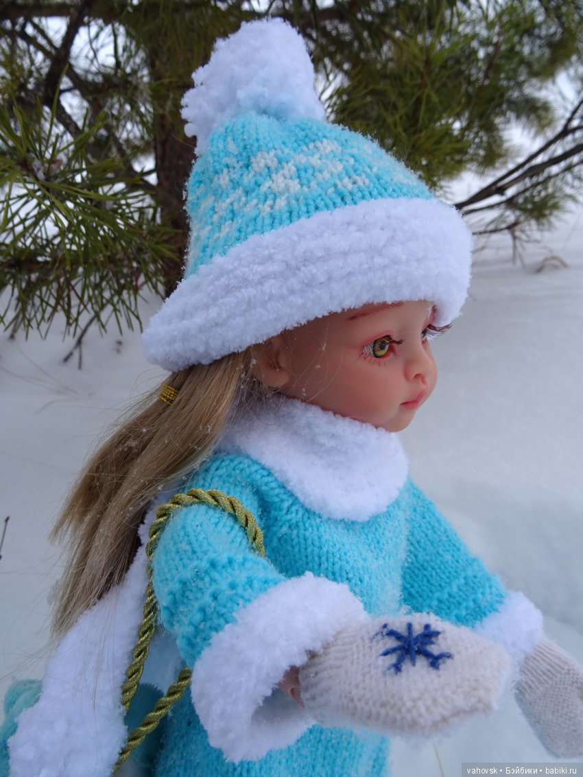 Где живет Снегурочка — ООАК Paola Reina (Паола Рейна) и испанских кукол: перерисовка (фото 2)