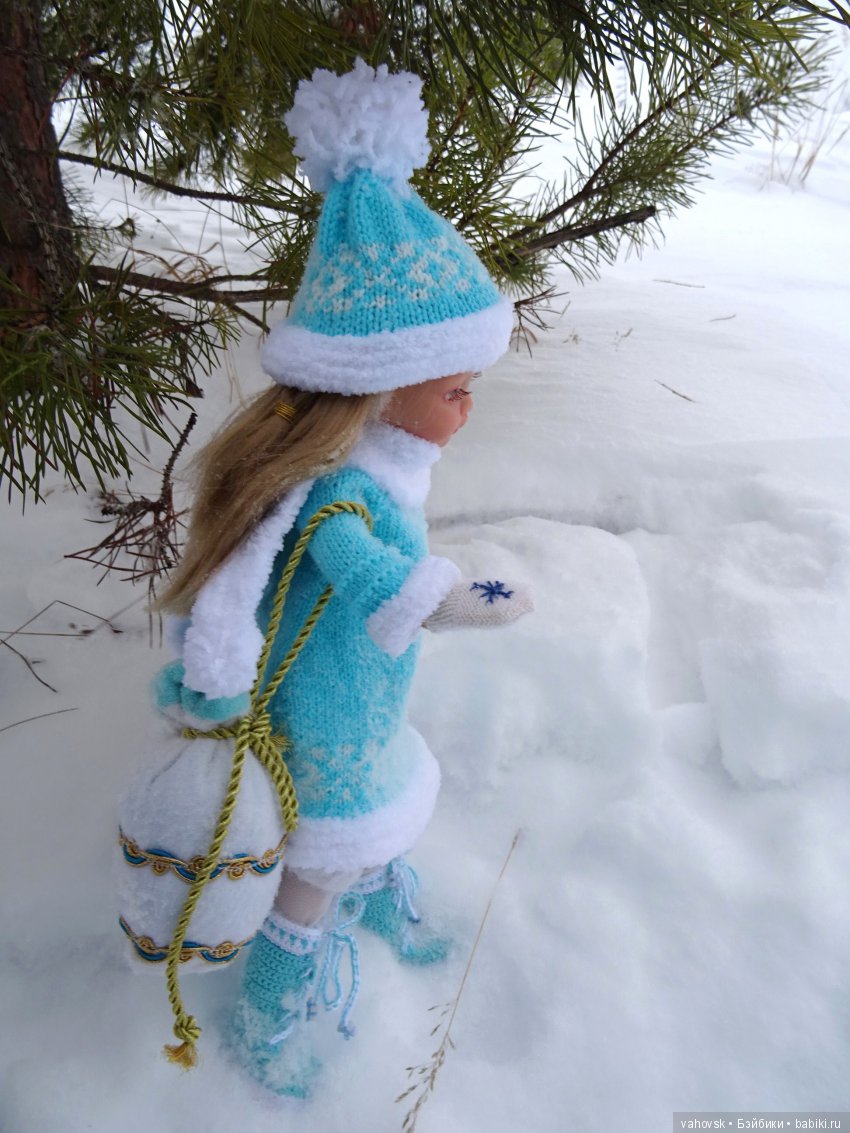 Где живет Снегурочка — ООАК Paola Reina (Паола Рейна) и испанских кукол: перерисовка (фото 3)