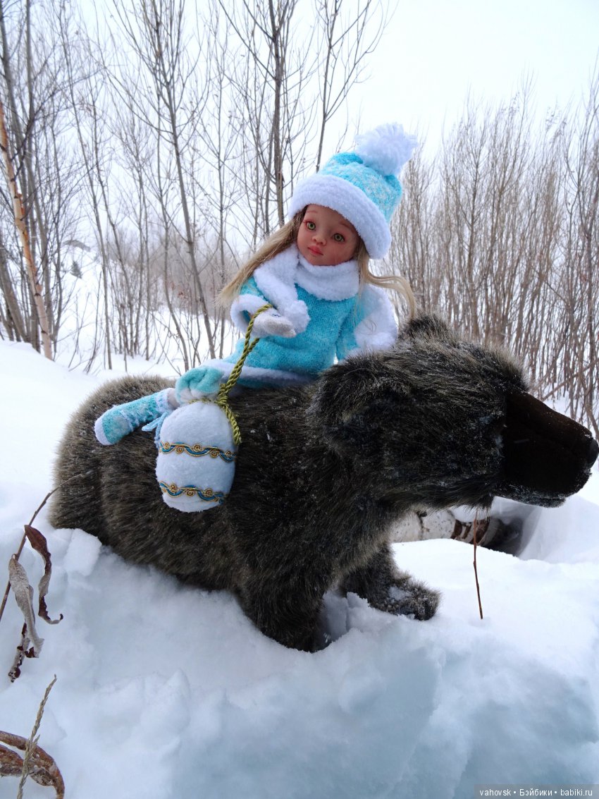 Где живет Снегурочка — ООАК Paola Reina (Паола Рейна) и испанских кукол: перерисовка (фото 10)