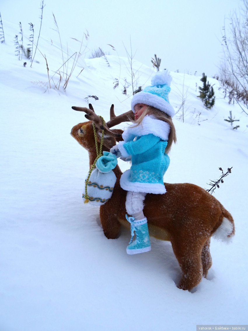 Где живет Снегурочка — ООАК Paola Reina (Паола Рейна) и испанских кукол: перерисовка