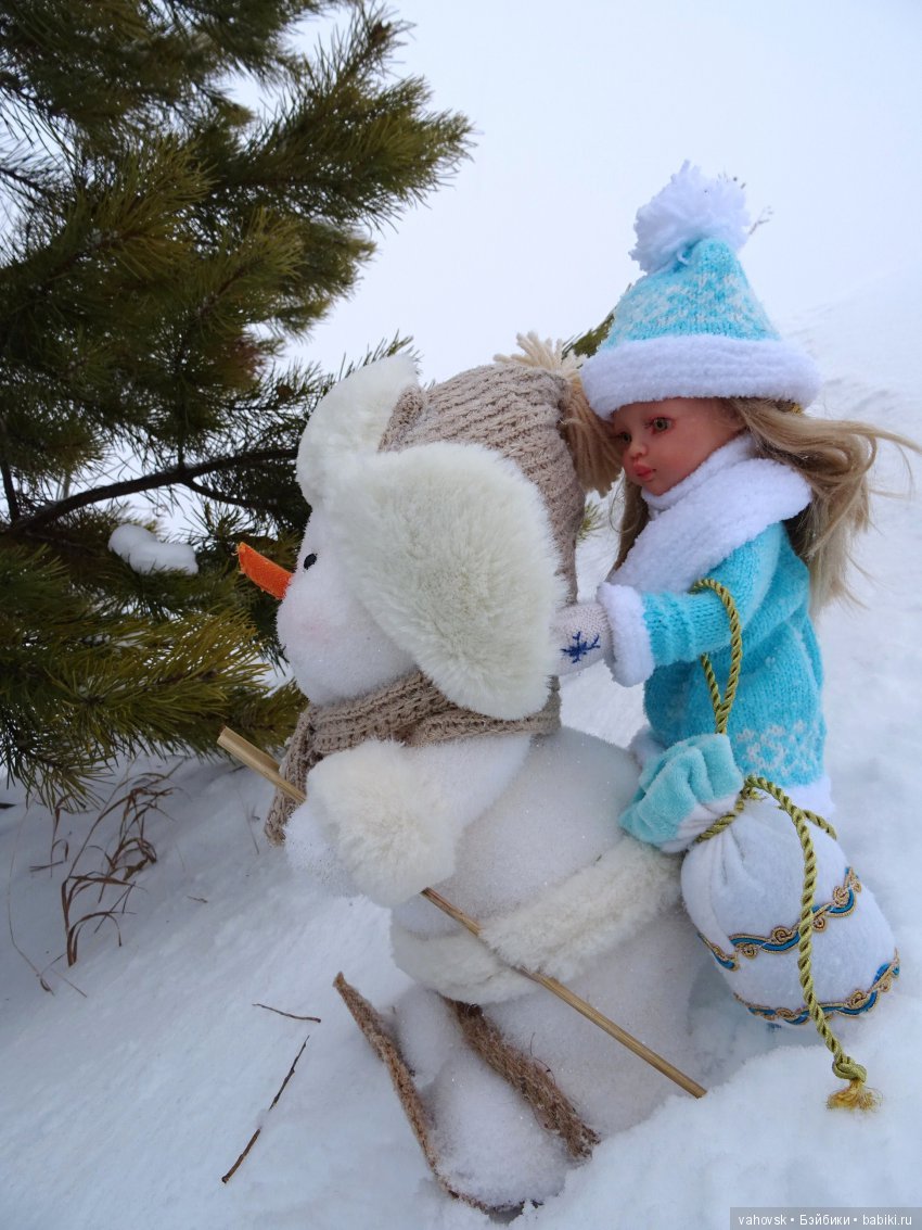 Где живет Снегурочка — ООАК Paola Reina (Паола Рейна) и испанских кукол: перерисовка