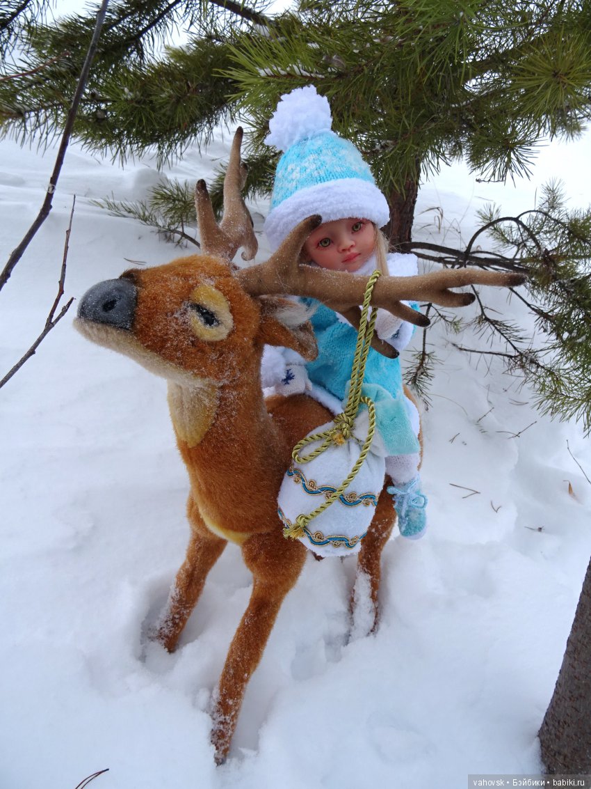 Где живет Снегурочка — ООАК Paola Reina (Паола Рейна) и испанских кукол: перерисовка