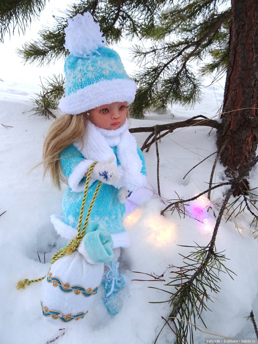 Где живет Снегурочка — ООАК Paola Reina (Паола Рейна) и испанских кукол: перерисовка