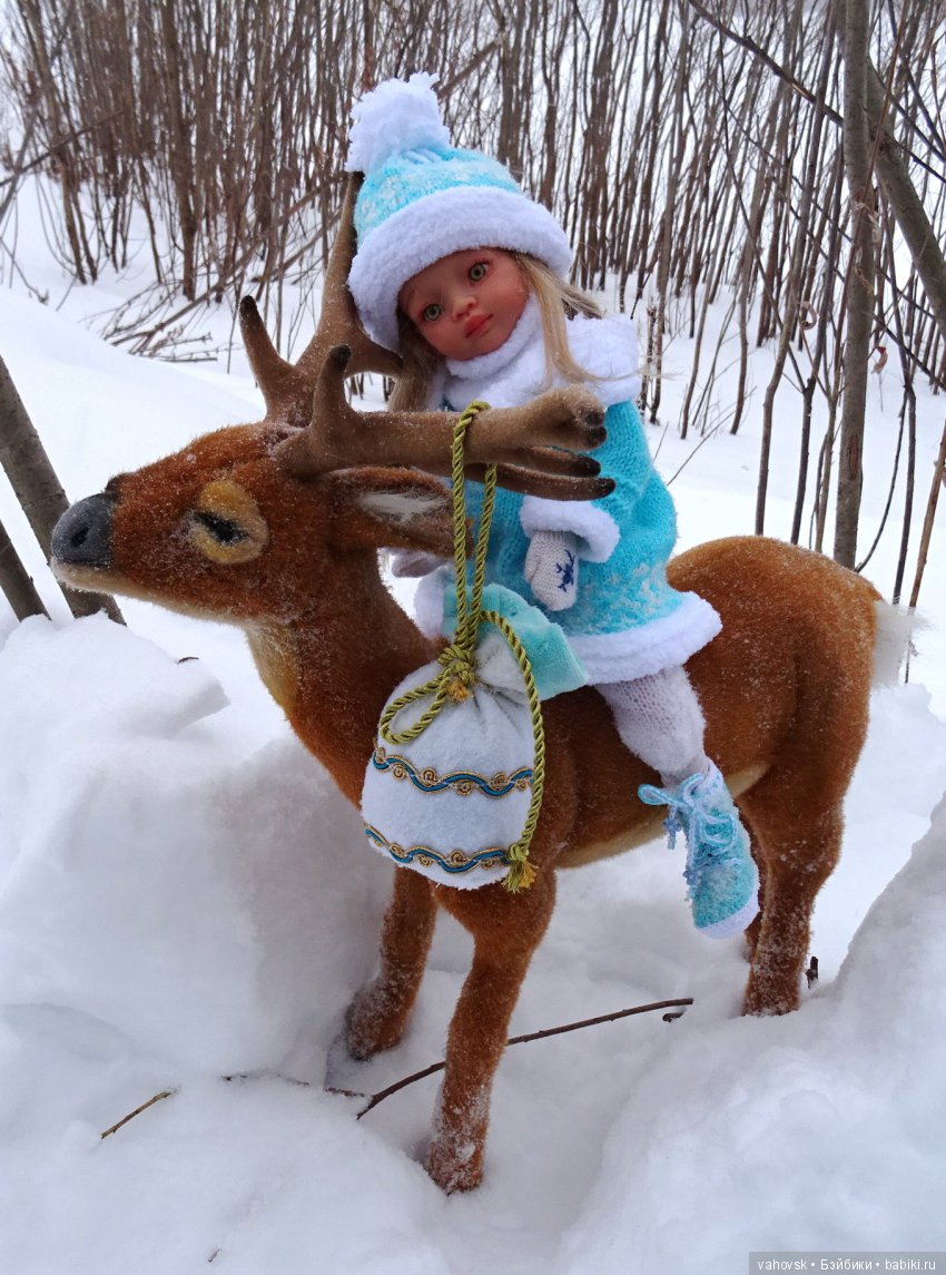 Где живет Снегурочка — ООАК Paola Reina (Паола Рейна) и испанских кукол: перерисовка