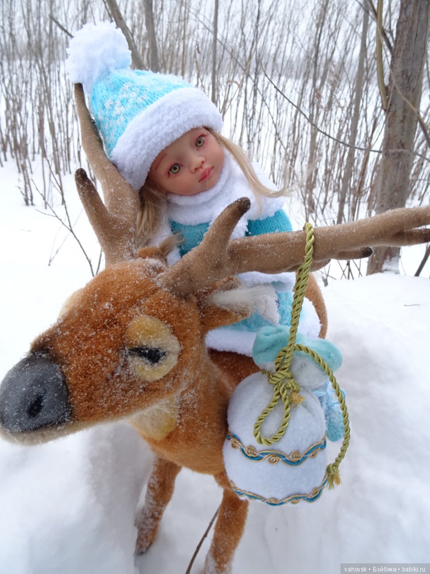 Где живет Снегурочка — ООАК Paola Reina (Паола Рейна) и испанских кукол: перерисовка