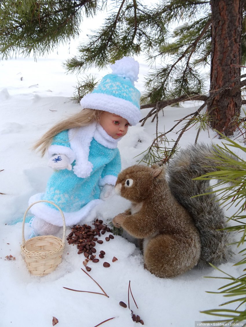 Где живет Снегурочка — ООАК Paola Reina (Паола Рейна) и испанских кукол: перерисовка