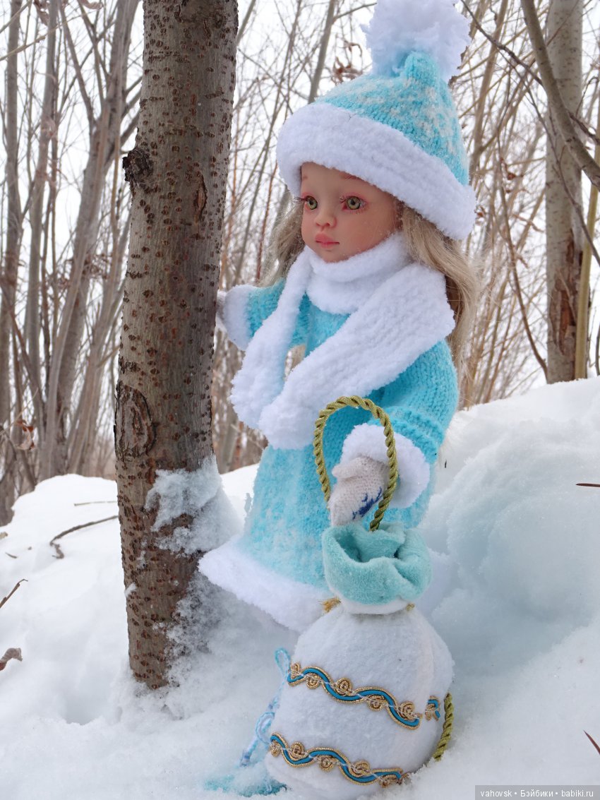 Где живет Снегурочка — ООАК Paola Reina (Паола Рейна) и испанских кукол: перерисовка